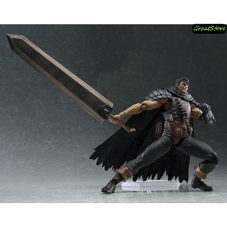 ( HÀNG CÓ SẴN ) MÔ HÌNH NHÂN VẬT Berserk: Guts Black Swordsman Ver  FIGMA 359 CỬ ĐỘNG ĐƯỢC