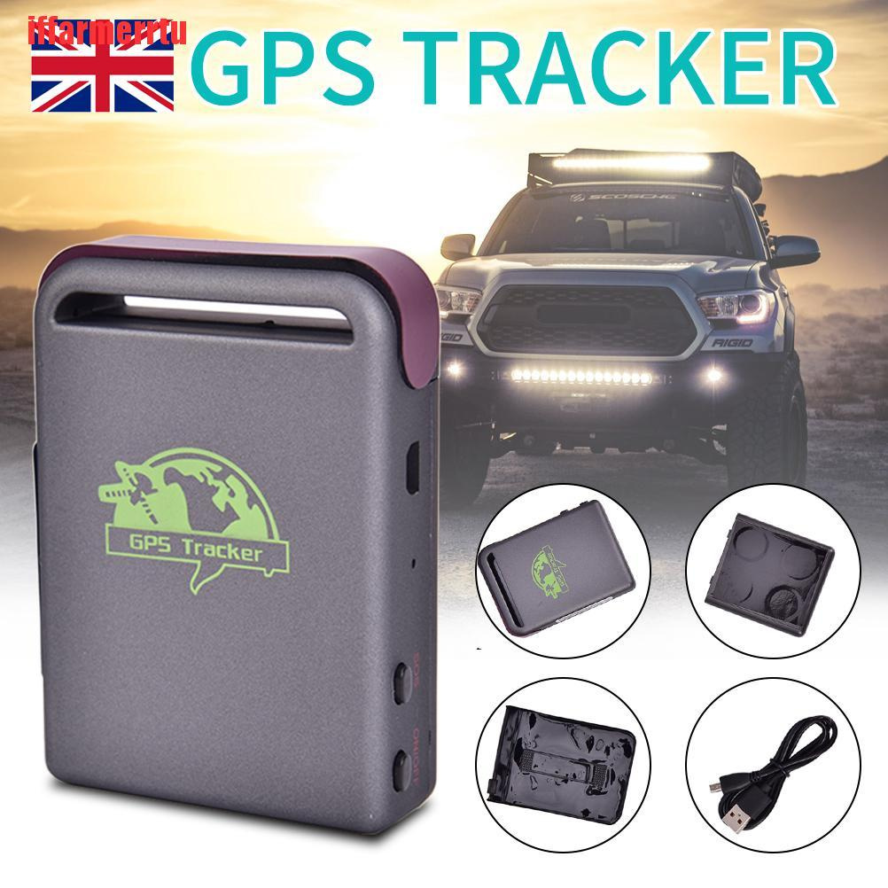 {iffarmerrtu}Portable Car GPS Tracker Personal Drone Tracking Device System TK102 Real Time HZQ