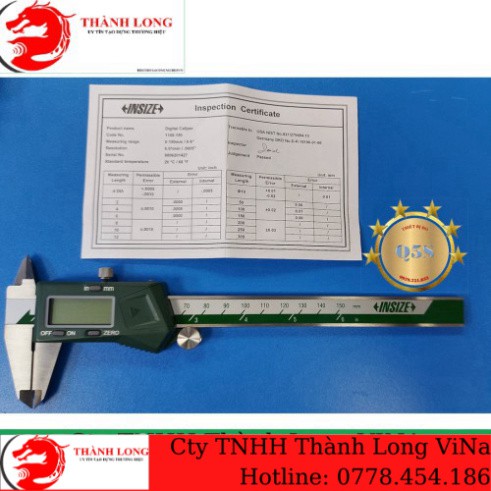 Insize 1108-150 thước cặp, thước kẹp điện tử 150 mm