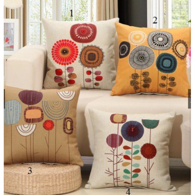 Vỏ Gối tựa sofa trang trí