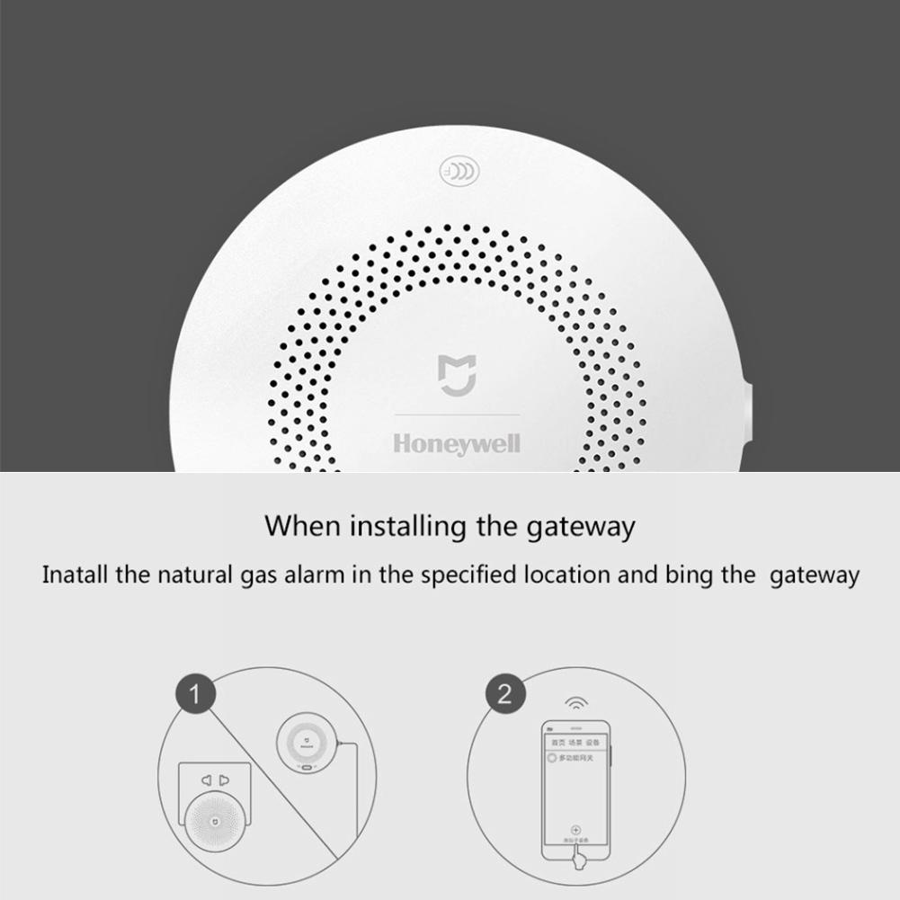 TD Xiaomi Mihome Honeywell Natural Gas Alarm Cảnh báo từ xa Cảm biến khí thải