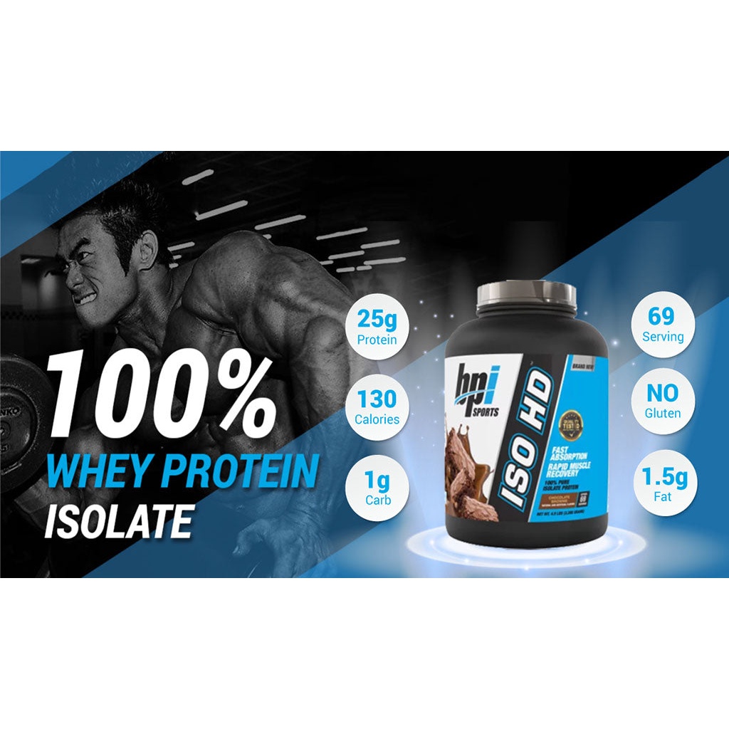 Sữa Tăng Cơ BPI Sports - ISO HD (4.8 - 5 Lbs) [FREESHIP + CHÍNH HÃNG]