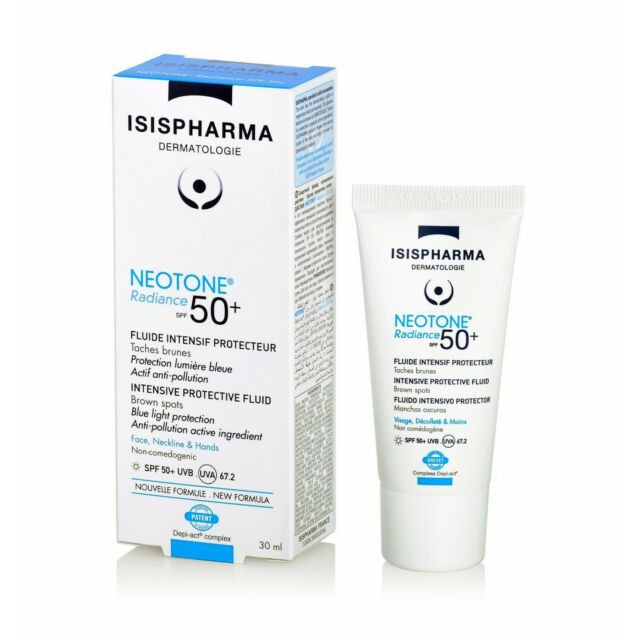 Isispharma Hỗ Trợ Điều Trị Nám Da, Chống Nắng Spf50+ Neotone Radiance 30ml