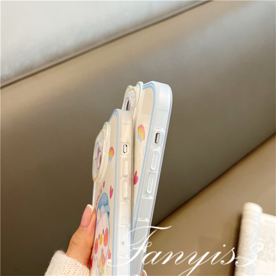 Ốp Điện Thoại Mềm Trong Suốt Họa Tiết Hoạt Hình Cho iPhone 14 13 12 11 Pro Max X XR Xs Max 8 7 6 6s Plus SE 2020