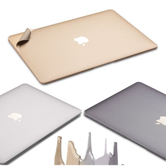 Dán Macbook hiệu JRC 5 In 1 Màu Gold - (Đủ Dòng)