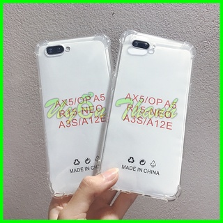 Ốp lưng silicon chống va đập Oppo Ax5 / A5 / A3S / A12E / R15 Neo