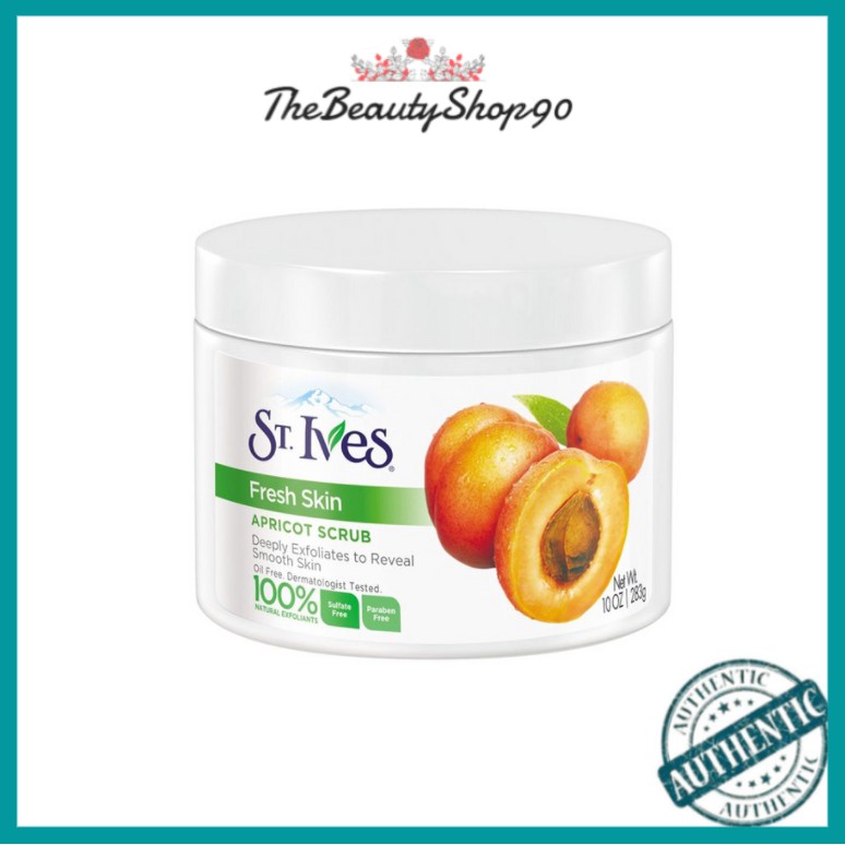 Tẩy Tế Bào Chết Toàn Thân St Ives Apricot Scrub Fresh Skin 283g