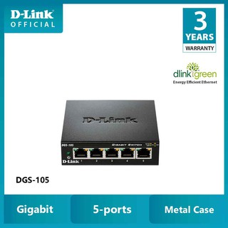Thiết bị chuyển mạch D-LINK DGS-105 - Hàng chính hãng