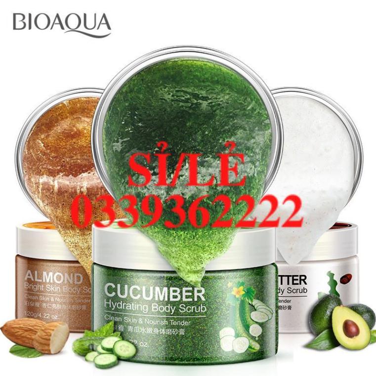 [ CHÍNH HÃNG ] Tẩy da chết body dưỡng ẩm sáng da Bioaqua 120G Sena Beauty  HAIANHSHOP