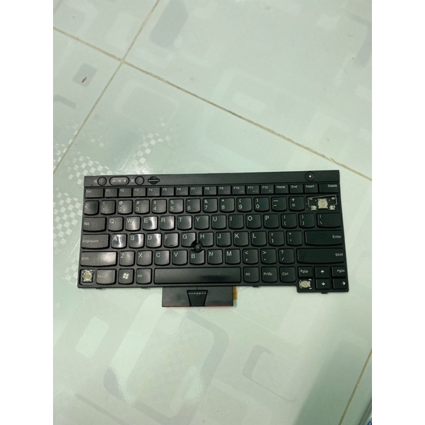 Bàn phím laptop lenovo thinkpad w530 t530 chưa test không bảo hành phím zin