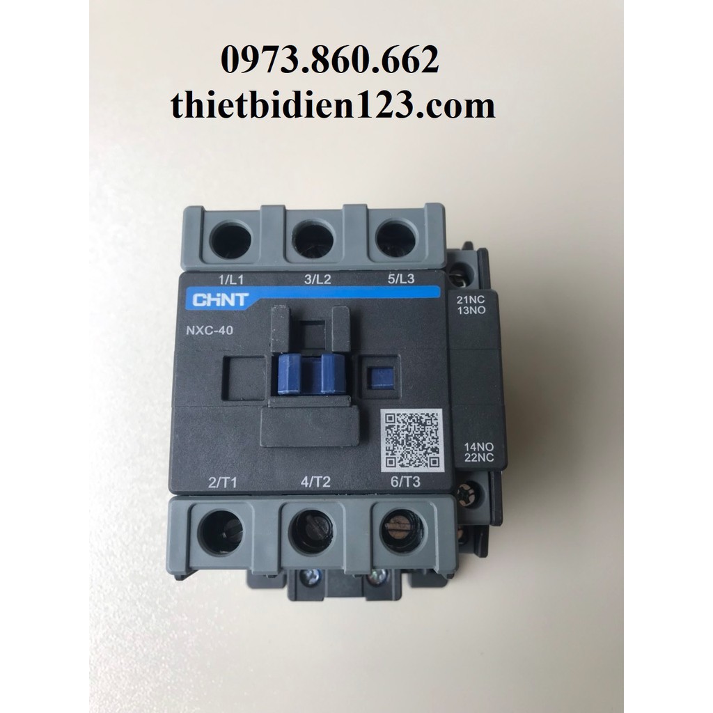 contactor chint 40A NXC-40 -TBĐ