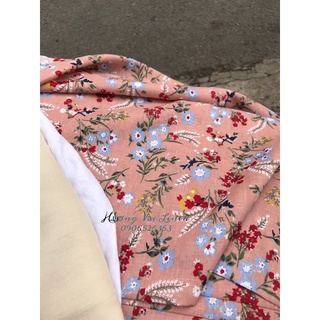 Vải linen bột linh lan , đẹp ngọt