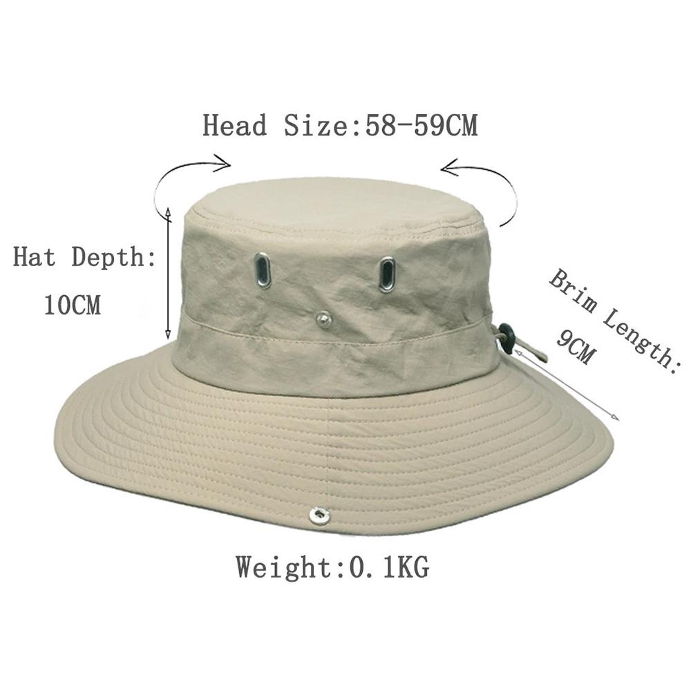 Nón Bucket Chống Nắng Màu Sắc Đơn Giản Tiện Dụng Khi Đi Câu Cá / Leo Núi