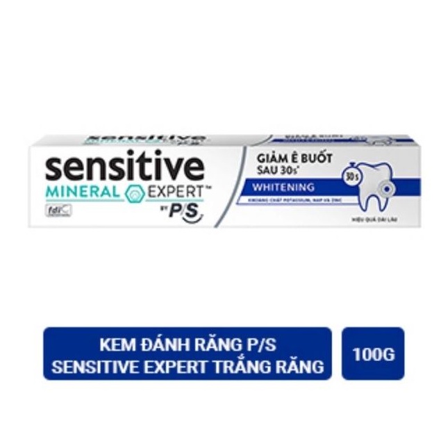 Kem đánh răng P/S Sensitive Expert Trắng răng tuýp 100g