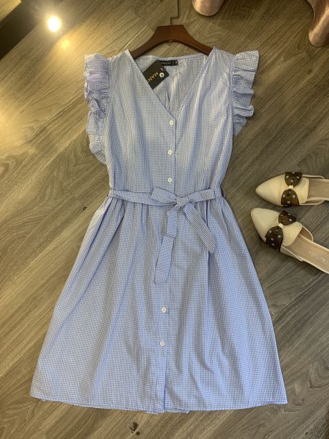 Váy kẻ cánh tiên | BigBuy360 - bigbuy360.vn