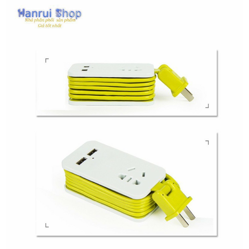 Ổ cắm điện mini cắm usb trực tiếp không cần đốc 2019