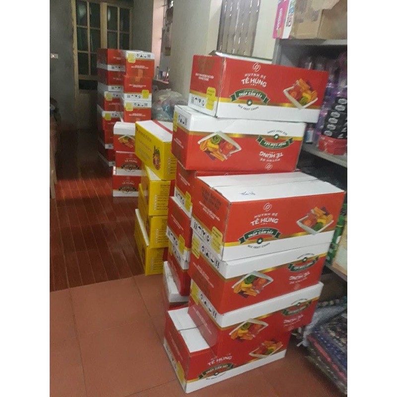 [XẢ] 500g Củ quả trái cây sấy thập cẩm Tế Hùng chính hãng.date 2022