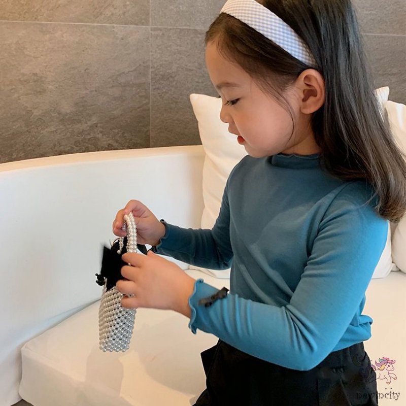 Áo thun tay dài chất liệu cotton thời trang xuân thu cho bé gái