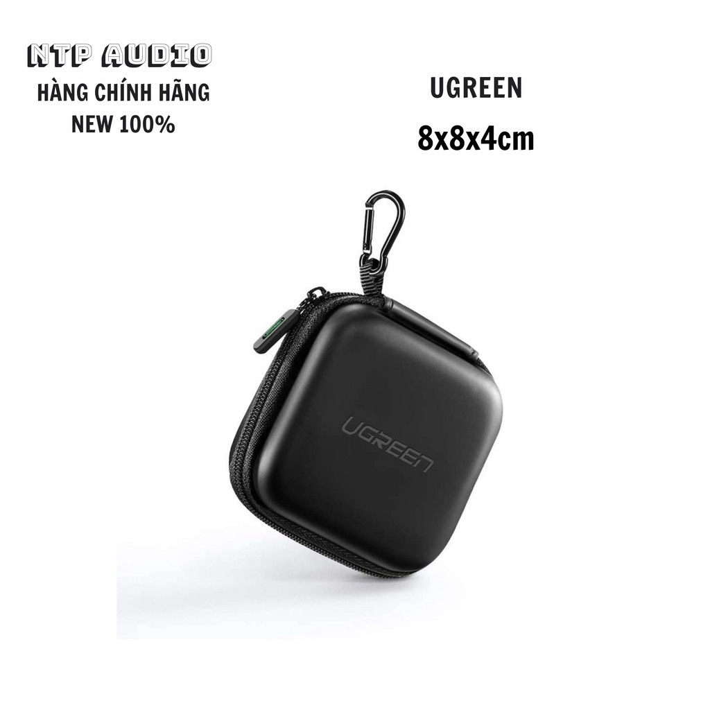 Hộp đựng tai nghe thẻ nhớ cáp USB chống sốc chống nước UGREEN nhỏ gọn, siêu tiện ích