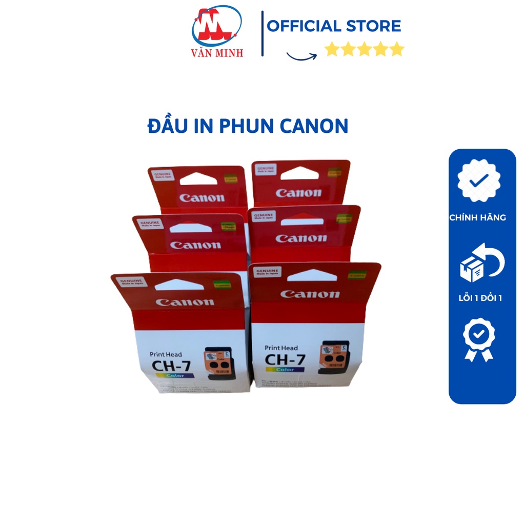 Đầu in phun Canon G1000, G1010, G2000, G2002, G2010, G3000, G3010, G4000.. mã BH-7, CH-7 Mẫu mới, thay cho CA91, CA92.