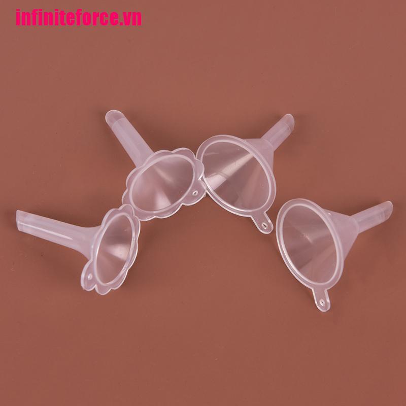(Hàng Mới Về) Set 2 Phễu Nhựa Mini Rót Tinh Dầu / Nước Hoa Tiện Lợi