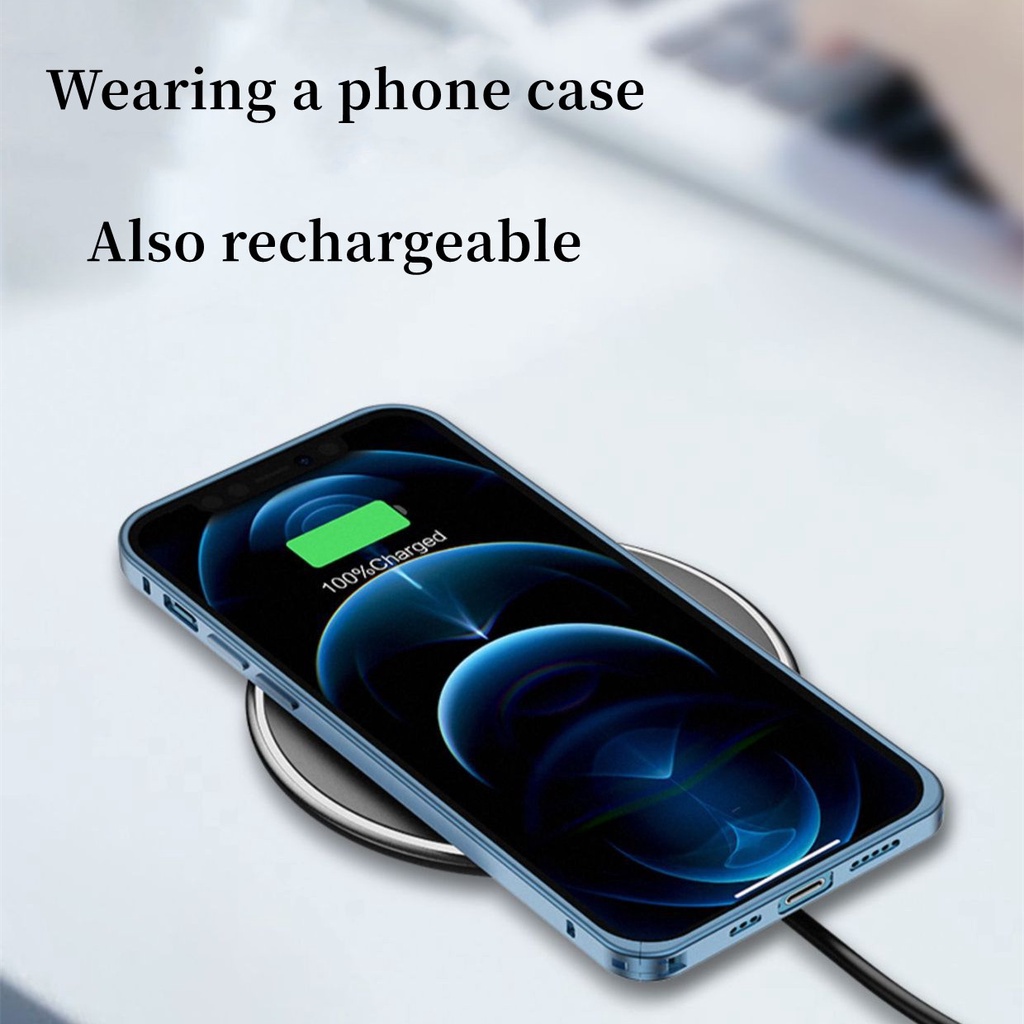 Ốp Điện Thoại Màu Tím Khung Kim Loại Mặt Kính Bảo Vệ Camera Cho IPhone 14 13 12 Pro Max