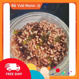 Gạo lứt sấy rong biển-thơm ngon giòn tan-1kg⭐[Freeship]⭐ - Gạo Điện Biên