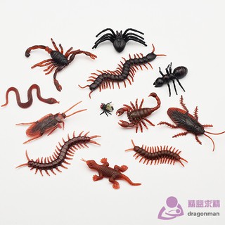 Bộ 3 mô hình con gián giả dùng trang trí tiệc Halloween bỏ sỉ