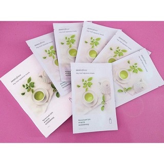 [TẶNG 4 MASK] Combo 6 Mặt Nạ INNISFREE trà xanh My Real Squeeze Mask (nấm rơm shop)