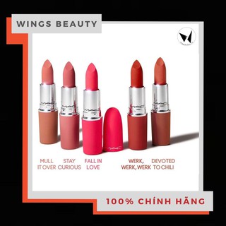 MACK - Son thỏi lì Showstopper Powder Kiss Lipstick