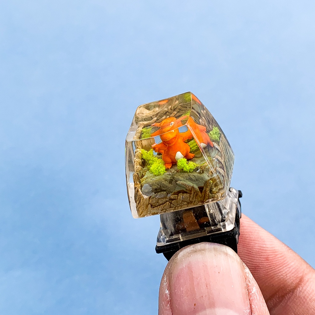 Nút bàn phím cơ máy tính - Artisan keycap - Pokemon Keycap