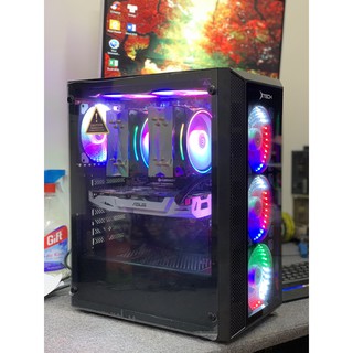 Bộ CASE Dual XEON Cho AE Cày NOX  X79 + CPU E5 2689 X2 + Tản Nhiệt T400i X2 + Ram 64G ECC Samsung + VGA GTX 1060 - 3G