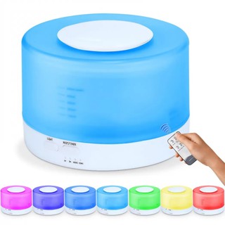 MÁY KHUẾCH TÁN TINH DẦU TRỤ TRONG 500ML CÓ ĐIỀU KHIỂN - MÁY PHUN SƯƠNG XÔNG TINH DẦU CHUYÊN DỤNG CHO PHÒNG LỚN