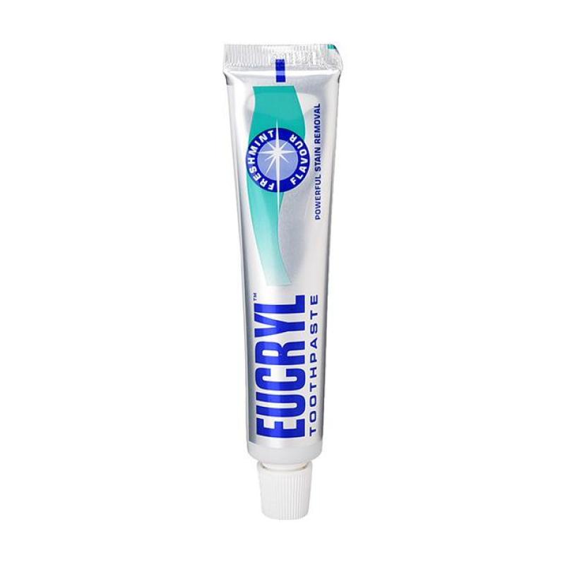 Kem Đánh Răng EUCRYL Làm Trắng Răng Hương Bạc Hà Tooth Paste Freshmint 62g