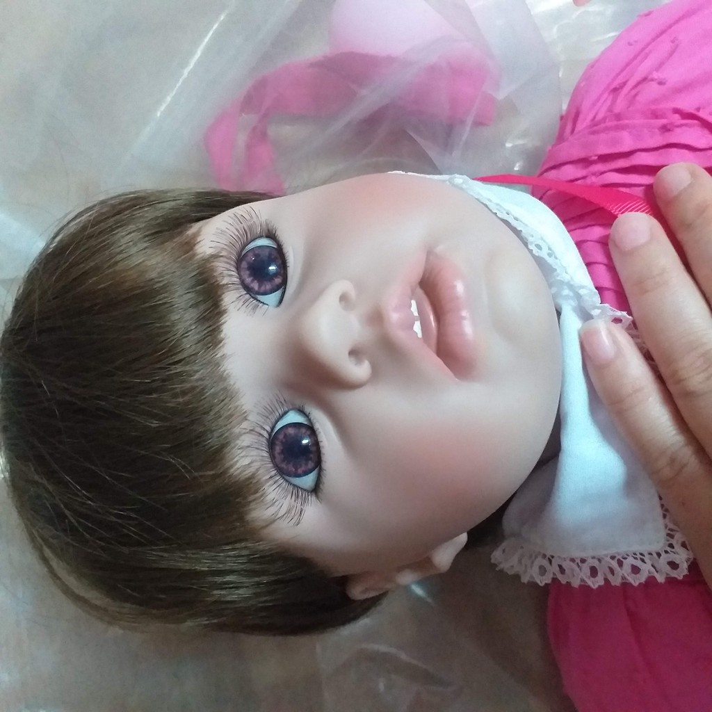Búp Bê Gòn 60 cm Tái Sinh KEIUMI Reborn Toddler Semi Soft Vinyl Fashion American Doll  24 inch