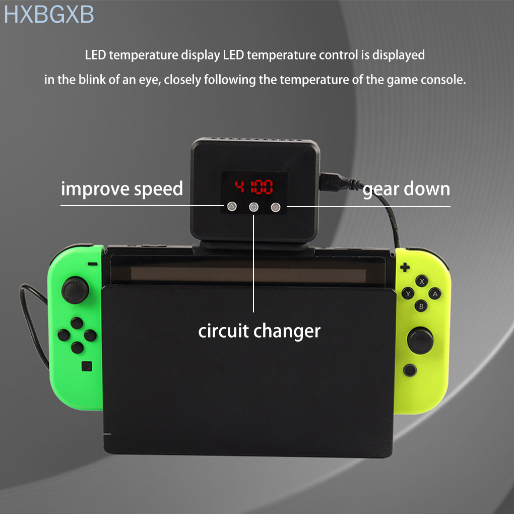Quạt Tản Nhiệt Có Đèn Led Cho Nintendo Switch