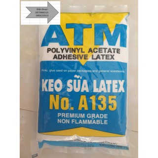 keo sữa ATM gắn gỗ và giấy
