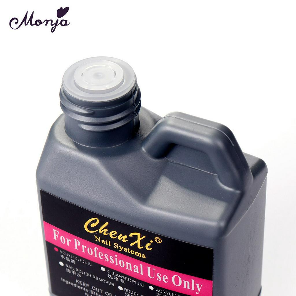 MONJA Lọ Dung Dịch Acrylic 120ml Hỗ Trợ Trang Trí Móng Nghệ Thuật Tiện Dụng
