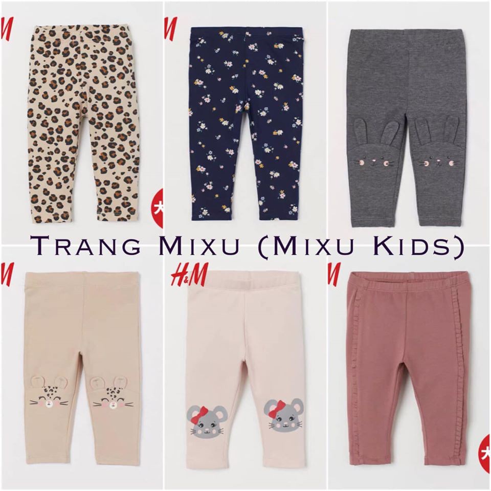 Quần legging cho bé gái
