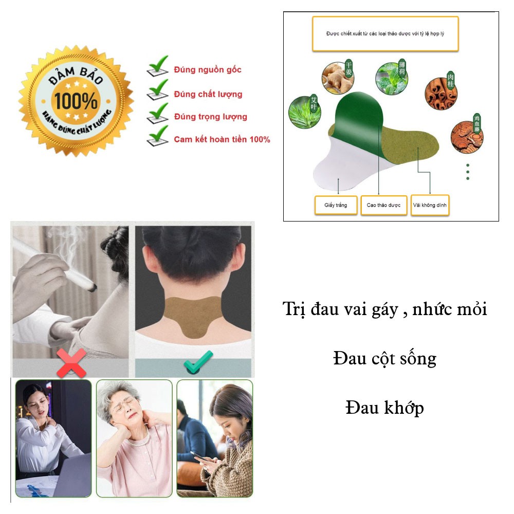 Hộp 12 miếng dán xương khớp Aicao