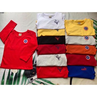 áo thun cotton 4 chiều bé trai bé gái (nhăn tin cho shop để chọn màu, giao logo ngẫu nhiên)