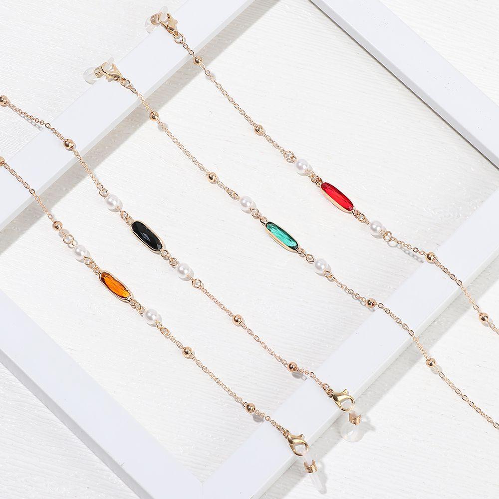 ESPO Dây Đeo Kính Mát Đính Pha Lê Có Thể Điều Chỉnh Cho Nam Nữ