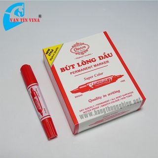 Bút lông dầu Queen PM-01 (màu đỏ)