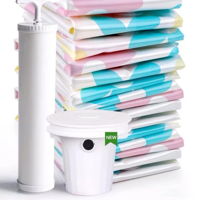 【DR.STORAGE】Túi + máy hút chân không quần áo