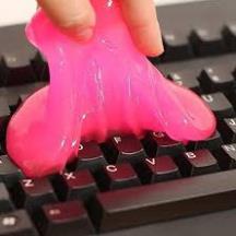 ⚡ Siêu Dính ⚡ Gôm Dính Bụi Silicon, Mềm Dẻo Dính Hút Bụi Vệ Sinh Nội Thất Xe Hơi Ô tô Bàn Phím - Gel Lăn Bụi Làm Sạch Đa | BigBuy360 - bigbuy360.vn