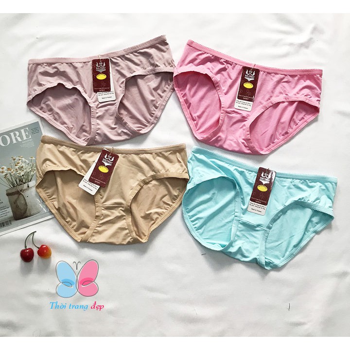 Quần lót nữ thun lạnh mềm freesize cỡ XL từ 50-55kg - QL2709