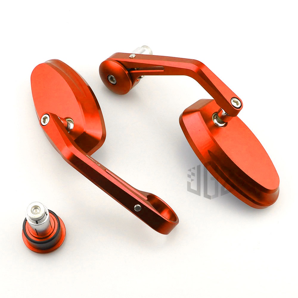 Gương Chiếu Hậu for KTM DUKE 250 390 125 200 690 790 1290 Side Mirror Motorcycle FULL CNC Oval Handle Bar End Rear View Side Mirrors