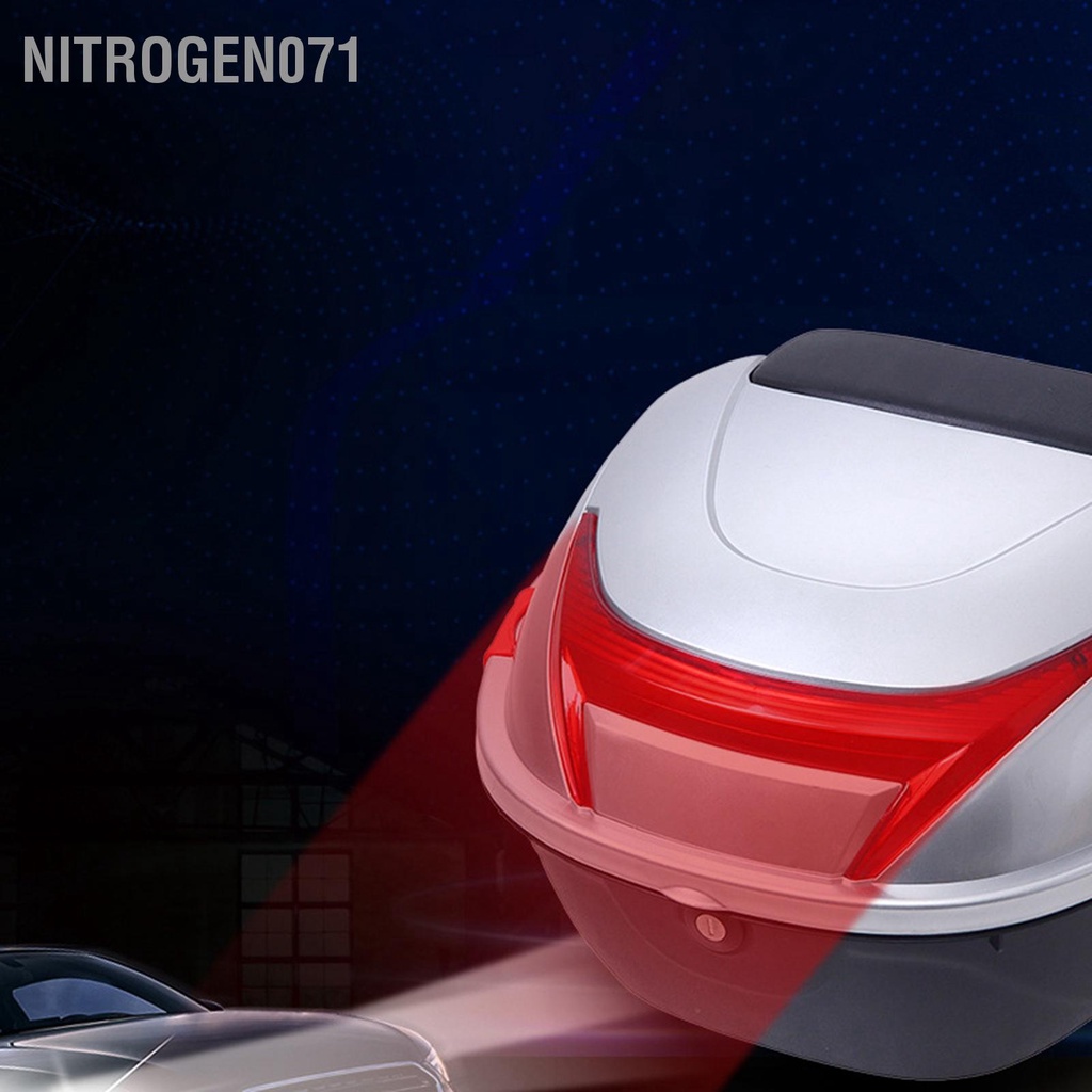 Thùng Đựng Đồ Gắn Đuôi Xe Máy - đựng hành lý trên Mũ bảo hiểm Dung tích lớn - Nitrogen071