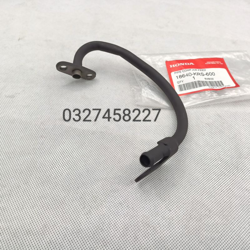 Ống co hơi, khí thải đầu bò quylat xe WAVE S, FUTURE... zin Honda