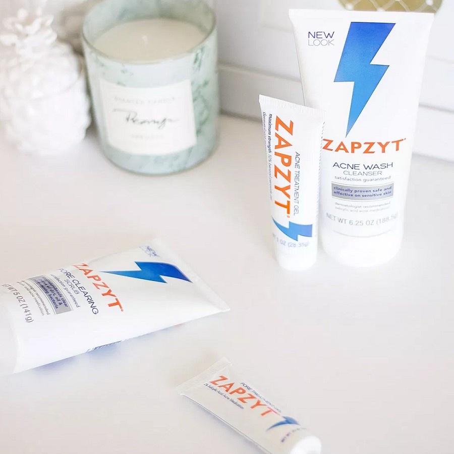 Kem Chấm Mụn Zapzyt Maximum Strength 10% Benzoyl Peroxide Acne Treatment Gel